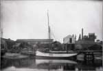 10861. ID BOXP_135_265 Harris Brothers' yacht yard at Rowhedge, 1893. A cruising yawl fitting out, alongside. The Rowhedge smack WONDER, on slipway in centre, being lengthened six ...
Cat1 Places-->Rowhedge Cat2 Smacks and Bawleys