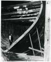 2272. ID BOXP_135_290 The Shipbuilder. Edward Pullen, shipwright forman at Forrestt's shipyard. Standing inside the framing of the wood steam tug PENGUIN, buit at Wivenhoe for ...
Cat1 Places-->Wivenhoe-->Shipyards