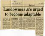 70. ID FBN_111 History of the Bean Family
Landowners are urged to become adaptable. Re. Melford Hall.
From East Anglian Daily Times
Cat1 Families-->Bean / May