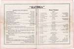  Katinka Programme Pages 4 and 5.  Brightlingsea Musical and Operatic Society.  JA26_104