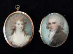 28. ID FBL_001 Ann and Alexander Bean - a Miniature. Alexander was born 1736 and Ann Bean née Dickinson born 1766.
With thanks to Commander Timothy Burne RN.
Cat1 Families-->Bean / May