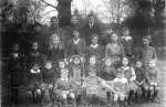 108. ID LEF_OPA_003 East Mersea School. I 1921 - J16.
Second row, 1. Frank Lee, 2. Farthing (lived cottage on left just past EM church), 3. Connie or Dolly Austin, 4 Bertha ...
Cat1 Mersea-->Schools-->Pictures Cat2 People-->School