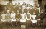 109. ID LEF_OPA_005 East Mersea School 1920 A12 I.
Front row 1., 2., 3., 4., 5., 6. Marjorie Reeve (Basil Underwood's mother), 7., 8. Connie Austin.
Second row 5. Rupert ...
Cat1 People-->School Cat2 Mersea-->Schools-->Pictures