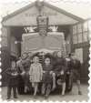 8. ID RUD_006_003 Rudlin friends and family on the Dodge Fire Engine outside the Fire Station in Melrose Road at an open day in 1962
L-R 1. Adrian Pamment, 2. Teresa Sawkins ...
Cat1 Families-->Rudlin Cat2 Mersea-->Fire Brigade