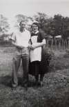 148. ID TLY_111 May and Syd Milgate before they were married in 1952. May was waitressing that day - this was what she had to wear.
Cat1 Families-->Other Cat2 Mersea-->Pubs