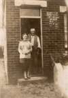 1550. ID KGF_261 Edith Mary Spurgeon and Jacob Spurgeon outside 4 Mersea Terrace, Firs Road. 
The 1911 Census shows them at 4 Firs Road, along with their 3 children. They ...
Cat1 Families-->Greenleaf