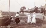1511. ID BJ32_004_007 Skipping on the Hards. West Mersea.
Card posted 3 Nov 1915 to Mrs W.S. Hotson, Blackwater Stores, West Mersea.
Huntingdon. Dear Mother, Just a P.C. ...
Cat1 Mersea-->Old City & the Hard