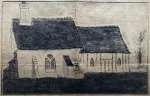  Virley Church, sketched by Mr Joseph Sim Earle of London, 3 May 1881.
</p><p>From Baring-Gould and Mehalah, an article by E. Farrer in East Anglian Daily Times, thought to be January 1924. [ <a href=mmresdetails.php?col=MM&ba=cke&typ=ID&pid=EADT_1924_JAN&rhit=1 ID=1>EADT_1924_JAN </a> ] 
</p><p>In Baring Gould's novel, Mehalah and Elijah Rebow were married in Virley Church.
</p><p>
Virley Church was declared unsafe in 1879 and in 1884 the Earthquake did further serious damage to it so the roof was removed and the walls allowed to stand in a ruinous condition.
</p>  EADT_1924_JAN_004