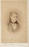 734. ID FBA_HAR_003 Jessie Harrison née Mundell, born 1818 in the East Indies. She married Reverend C.R. Harrison at Hay in Breconshire in 1852.
Cat1 Families-->Bean / May
