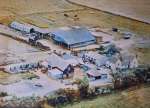  Home Farm - a view from a helicopter, taken by Lucille's Nanna (Alice Maud Knight who had bought the farm in 1930).  PH01_HFS_063
