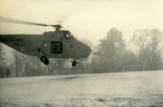 92. ID IA003496 RAF Rescue Helicopter on the School Field, West Mersea. It was being used to supply the laid up ships in the River Blackwater, during the cold winter of 1962-63
Cat1 Mersea-->Events Cat2 Mersea-->Schools-->Pictures