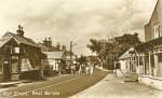 167. ID MMC_P762_K High Street looking north with Yorick Road on the right.
Cat1 Mersea-->Road Scenes