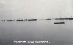 6. ID PBIB_TOL_016 Ships laid up in River Blackwater off Tollesbury. VOLTAIRE is just left of centre - she left the river 7 May 1932.
Cat1 Tollesbury-->River Blackwater Cat2 Blackwater-->Laid up ships